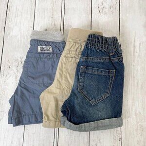 Cherokee and Oshkosh Shorts Bundle of 3 Sz 18 M